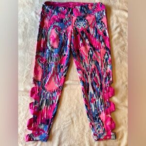 Lilly Pulitzer Luxletic Caille Weekender Woman’s Size XL Leggings